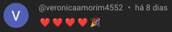Feedback do YouTube 17