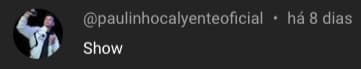 Feedback do YouTube 19